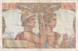 France 1949 5000 Francs Sea and Countryside - 10-03-1949 - Serial G.22 - F.48.01 FF+