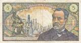 France 1970 5 Francs Pasteur - 08-01-1970 - Serial S.116 VF