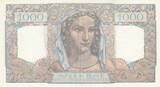 France 1948 1000 Francs - Minerva and Hercules - 26-08-1948 - Serial W.472 AU