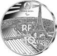 French Mint 10 euros Paralympic Games PARIS 2024 - 10 € Silver BE 2023 - PARIS 2024 - Wheelchair Basketball - SPORT COLLECTION (11/15) BE ( belle épreuve)