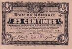 France 25 centimes 16/12/1916 25 cent. Roubaix-Tourcoing UNC