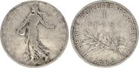 France  1 Franc Woman sowing seed - 1898 - F FF