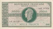 France 1000 francs 1000 Francs Marianne - 1945 Letter E- Serial 89 E - XF -