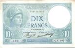 France 10 francs 10 Francs Minerva - 1936 -