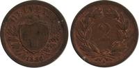 Switzerland 2 rappen 2 Rappen Arms - 1886 -
