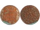 Portugal 10 reis 10 Reis John V - Arms -
