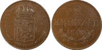 Austria 2 kreuzer 2 Kreuzer Arms - 1848 A PCGS AU 58 -