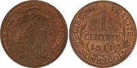 France 1 centime 1 Centime Liberty head - SUP+ - 1911 -