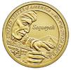 United States of America 1 Dollar Native American - Sequoyah 2017 D Denver AU+