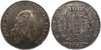 Saxony 1 thaler 1 Thaler Friedrich Auguste III - Arms - 1764 EDC -