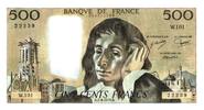 France  500 Francs Pascal - 1979-6-7 - W. 101 AU