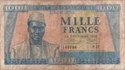 Guinea 1000 francs 1000 Francs 1958 - Sékou Touré - Boats - F 27 -