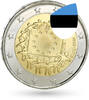 Estonia 2015 2 Euros Commémo. 2015 - 30 years of the European flag UNC ( non circulé)