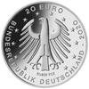 2020 UEFA Euro football 2020 - 20 Euros Silver Germany 2020 UNC ( non circulé)