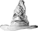 French Mint 10 euros Sorting hat - Harry Potter - 10 Euros Silver PRF FRANCE - -
