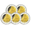 Germany SET 5 X 2 Euros Commémo. UNC 2023 - Hamburg (5 Workshops) -