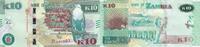 Zambia  10 Kwacha - Eagle - Porcupine - 2020 - Serial CU.20 - P.NEW UNC