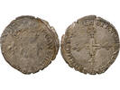 2 sol 1578 Frankreich HENRY III - DOUBLE SOL PARISIS, 2nd TYPE 1578 P DIJON IV / S+