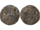 France  HENRY II - DOUZAIN WITH CRESCENTS - 1552 9 RENNES TB/TB+