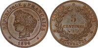 France 5 centimes 5 Centimes Cérès - Third Républic - 1896 A (Beam) -