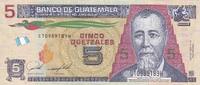 Guatemala 5 quetzales 5 Quetzales J. Rufino Barrios - 2021 (2023) -