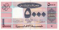 Lebanon 5000 livres 5000 Livres - Geometric design - 2004 -