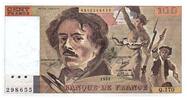 France  100 Francs Delacroix - 1991 - Serial Q.170 - large watermark - Fay.69bis.031a AU