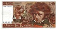 France  10 Francs Berlioz - 06.07.1978 - Serial X.306 - Last date - Fay.63.25 VF+