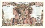 France 1951 5000 Francs Sea and Countryside - 05-04-1951 - Serial B.52 - F.48.04 VF