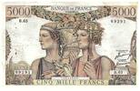 France 1951 5000 Francs Sea and Countryside - 05-04-1951 - Serial B.65 - F.48.04 VF