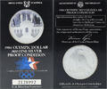 USA  1 Dollar - Liberty - XXIII Olympiad Los Angeles 1984 - S San Francisco - Silver AU