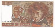 France 10 francs 10 Francs - Berlioz - 02.06.1977 - Serial S.300 -