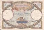 France 1929 50 Francs Luc Olivier Merson modified - 18-05-1929 - Serial T.4117 - Fay.15.03 VF