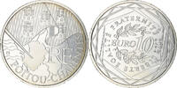 French Mint 10 euros 10 Euros Silver - Euros from the Regions 2010 - Poitou-Charentes - Monnaie de Paris -