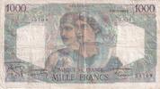 France 1949 1000 Francs Minerva and Hercules - 15-12-1949 - Serial T.625 - F.41.30 VF