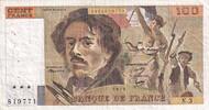 France 100 francs 100 Francs Delacroix - 1978 - Serial N.3 - Fay.69.1b -