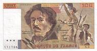 France 100 francs 100 Francs Delacroix - 1978 - Serial S.3 - Fay.69.1b -
