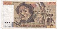 France 100 francs 100 Francs Delacroix - 1978 - Serial E.4 - Fay.69.1c -