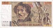 France  100 Francs Delacroix - 1978 - Serial N.4 - Fay.69.1c VF