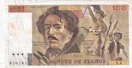 France 100 francs 100 Francs Delacroix - 1978 - Serial S.4 - Fay.69.1c -