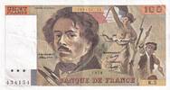 France  100 Francs Delacroix - 1978 - Serial K.5 - Fay.69.1d VF