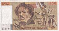 France 100 francs 100 Francs Delacroix - 1978 - Serial M.9 - Fay.69.1h -