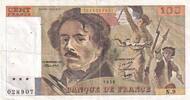 France 100 francs 100 Francs Delacroix - 1978 - Serial N.9 - Fay.69.1h -