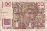 France 1946 100 Francs - Young farmer - 06-05-1946 - Serial N.47 FF
