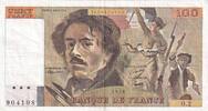 France 100 francs 100 Francs Delacroix - 1978 - Serial O.2 - Fay.68.02 -