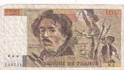 France 100 francs 100 Francs Delacroix - 1978 - Serial R.2 - Fay.68.02 -