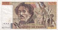 France 100 francs 100 Francs Delacroix - 1978 - Serial T.2 - Fay.68.02 -