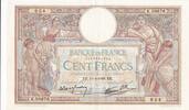 France 1938 100 Francs - Luc Olivier Merson - 14-04-1938 - Serial K.58676 XF