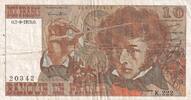 France 10 francs 10 Francs - Berlioz - 07-08-1975 - Serial K.222 -