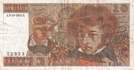 France 1975 10 Francs - Berlioz - 02-10-1975 - Serial V.232 VF
